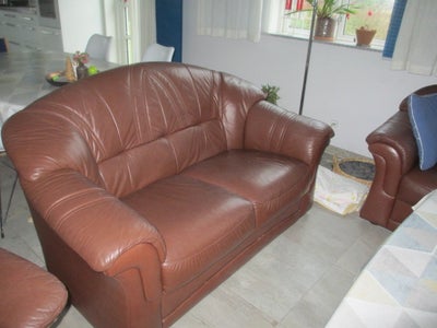 Sofa læder 2 pers