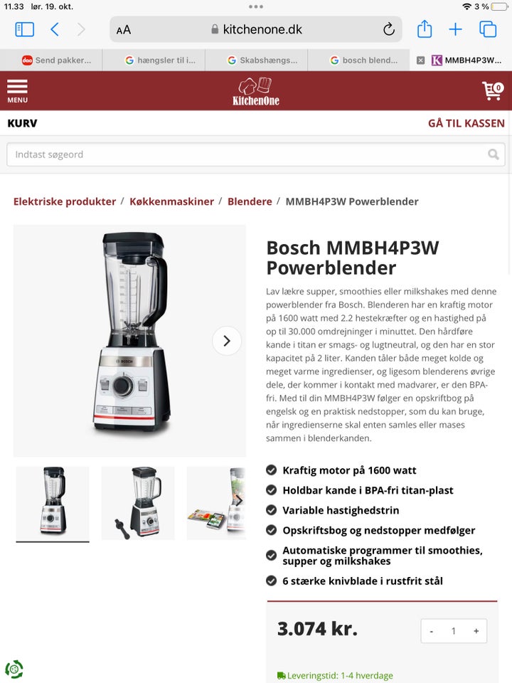 Blender, Bosch