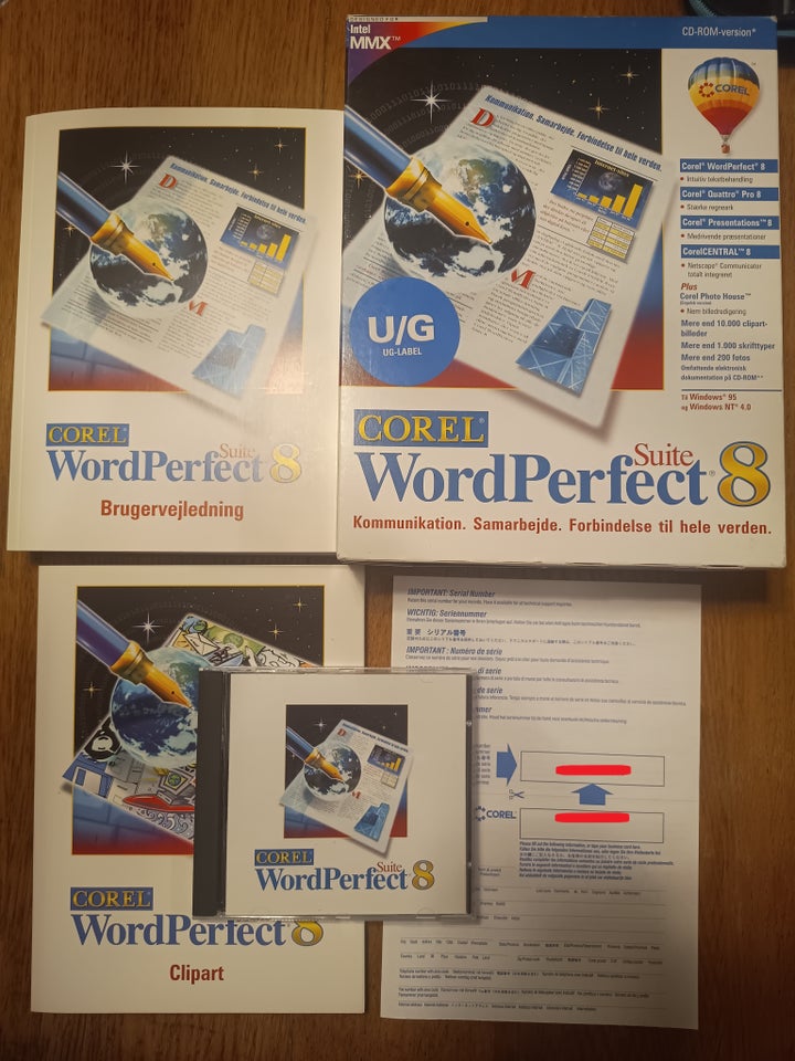 Corel WordPerfect Suite 8, kontor