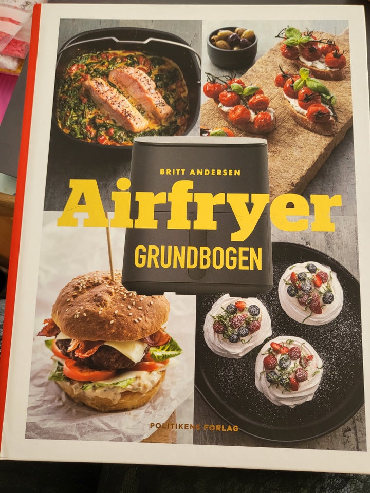 Airfryer grundbog, Britt Andersen