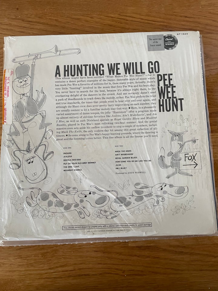 LP Pee Wee Hunt ( 1 Press) A