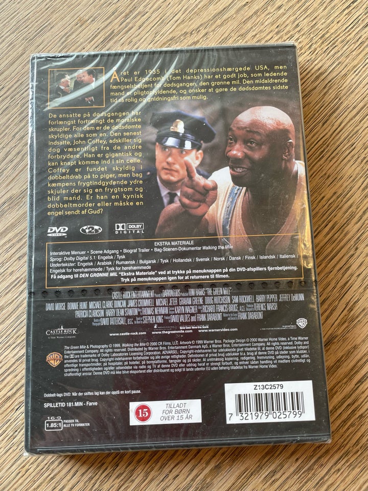 The Green Mile (NY!), DVD, drama