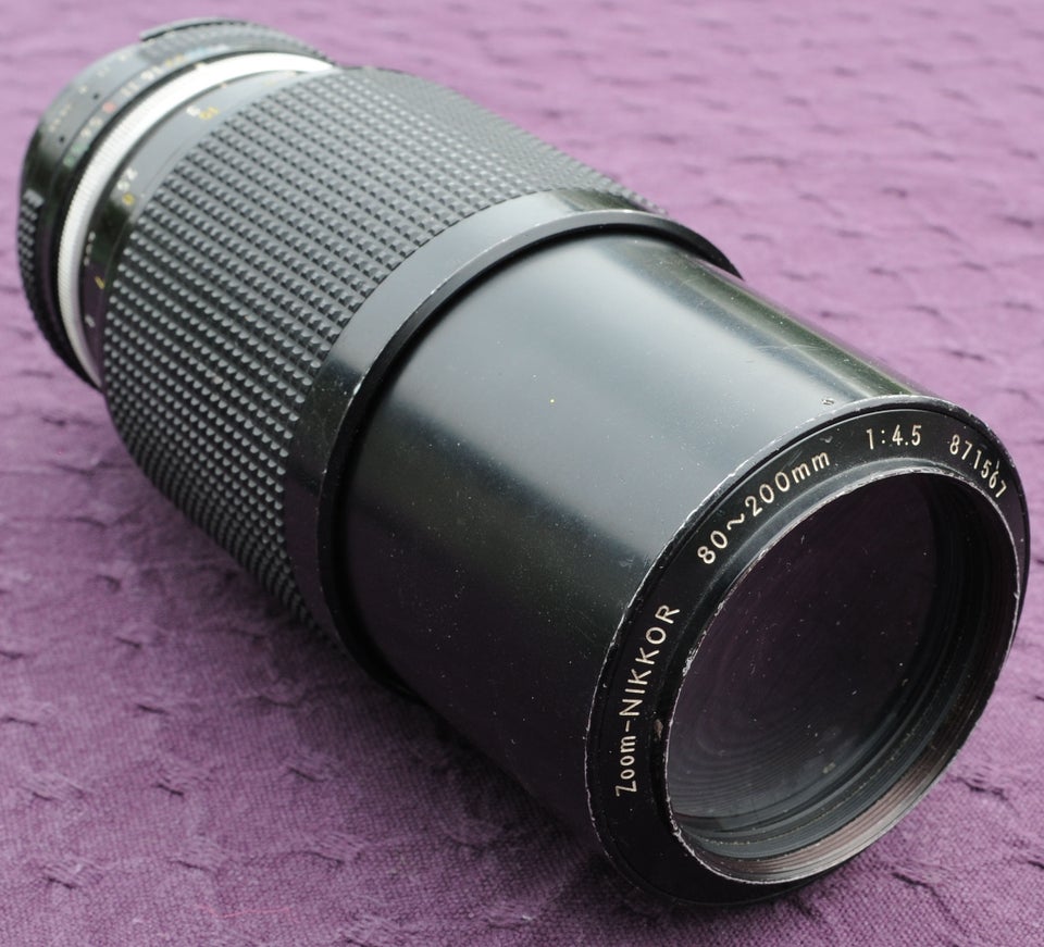 Nikon 80-200mm 4.5 zoom, Nikon