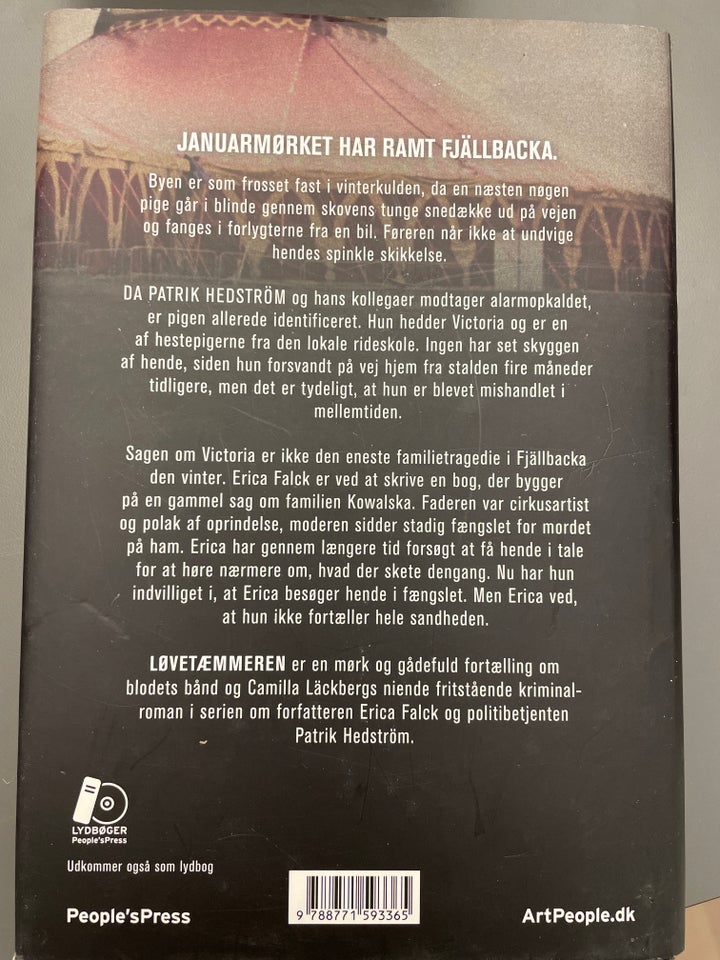 Løvetæmmeren, Camilla Läckberg,