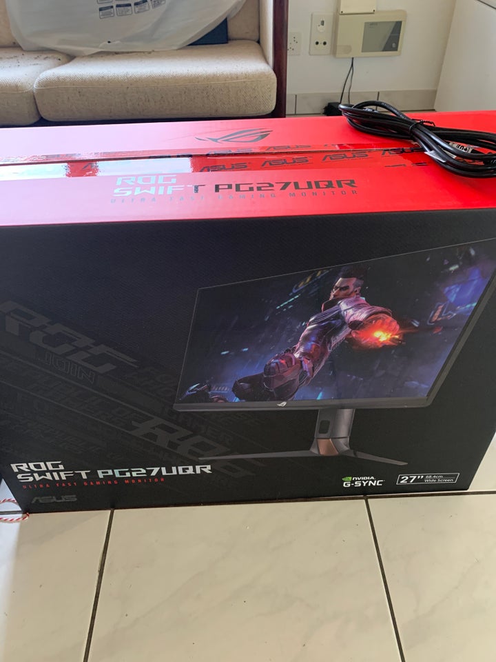 ROG Asus Swift PG27UQR 27 tommer