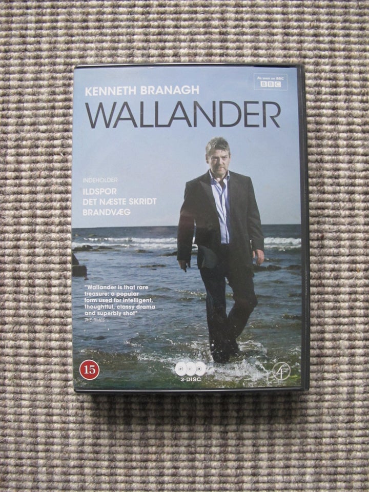 Wallander, DVD, krimi