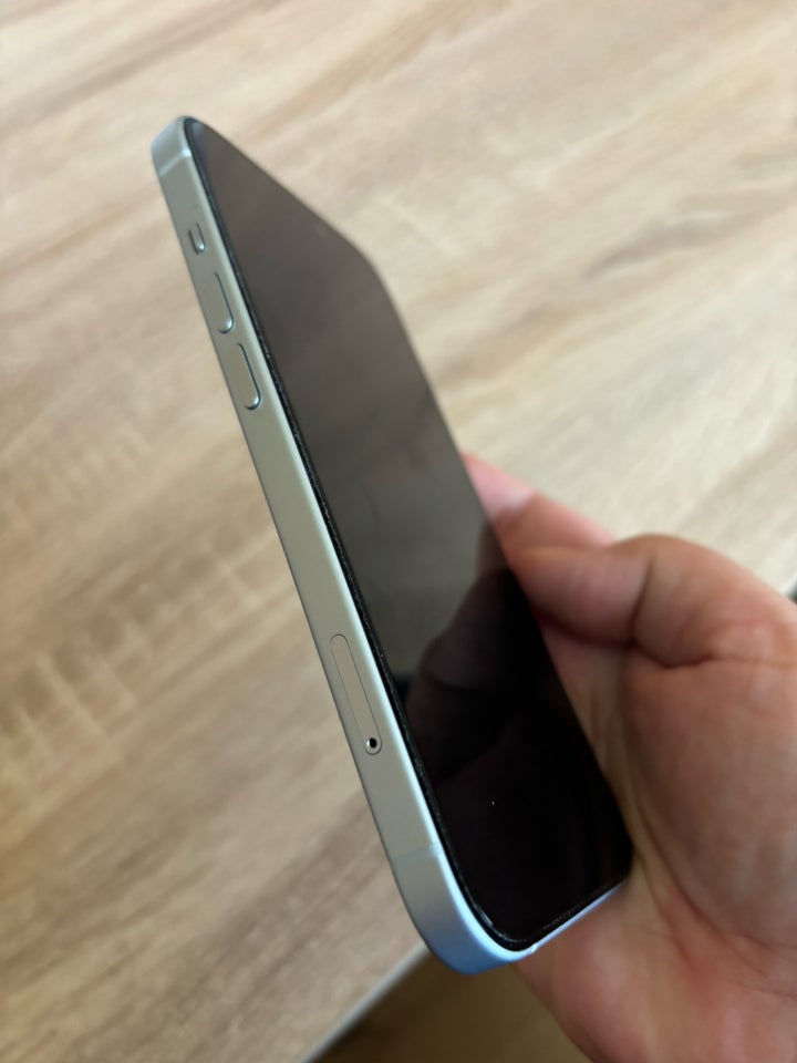 iPhone 15, 128 GB, blå