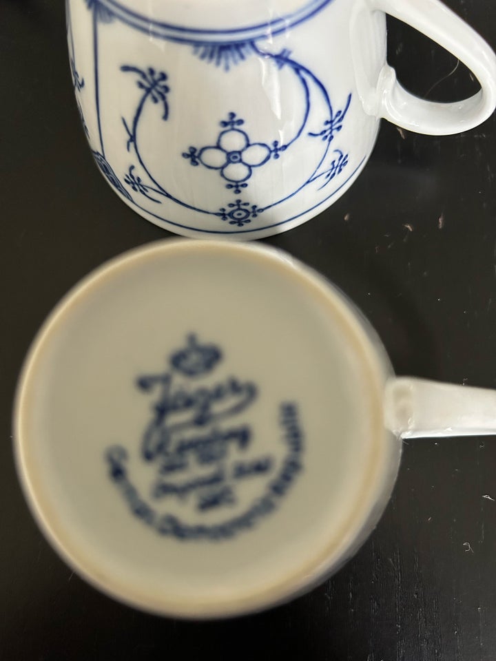 Porcelæn, Kaffestel, Musemalet