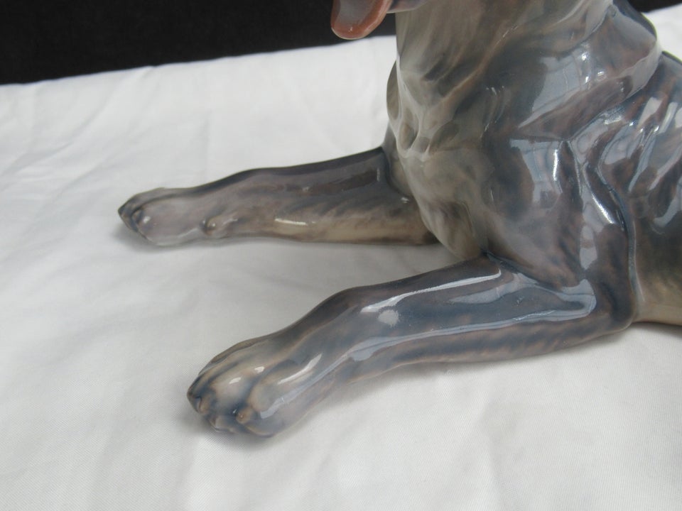 Stor Schæfer Hund Figur 1084 - 26 cm,