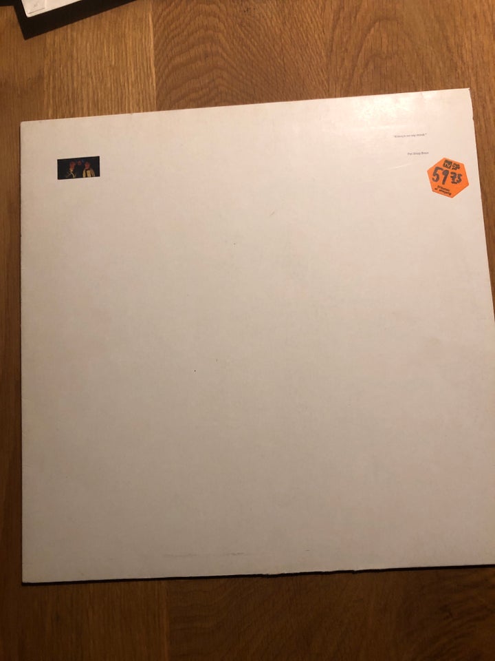 Maxi-single 12", Pet shop boys , You