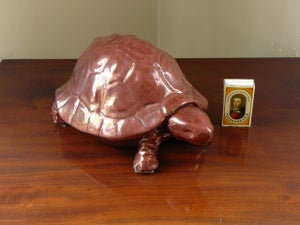 Keramik Figur af Skildpadde L