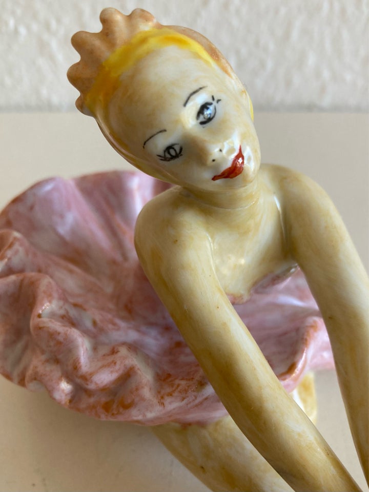 Gl Porcelænsfigur ballerina