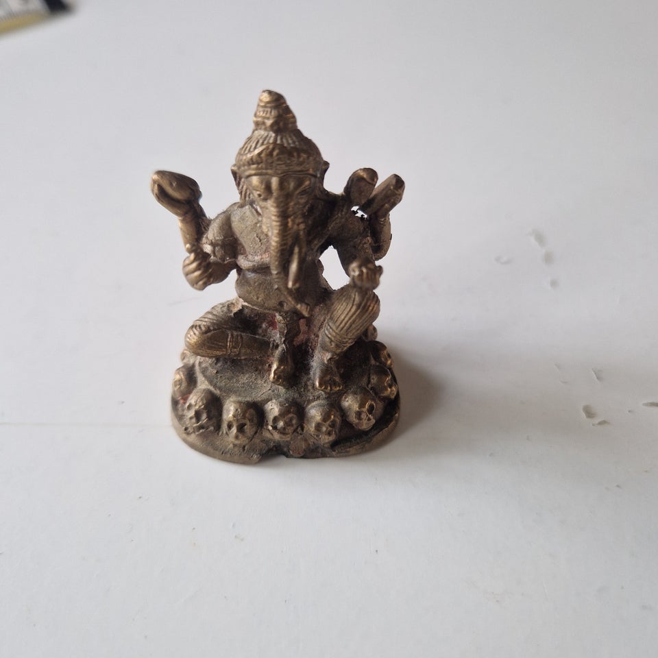 2 hinduistiske guder af messing