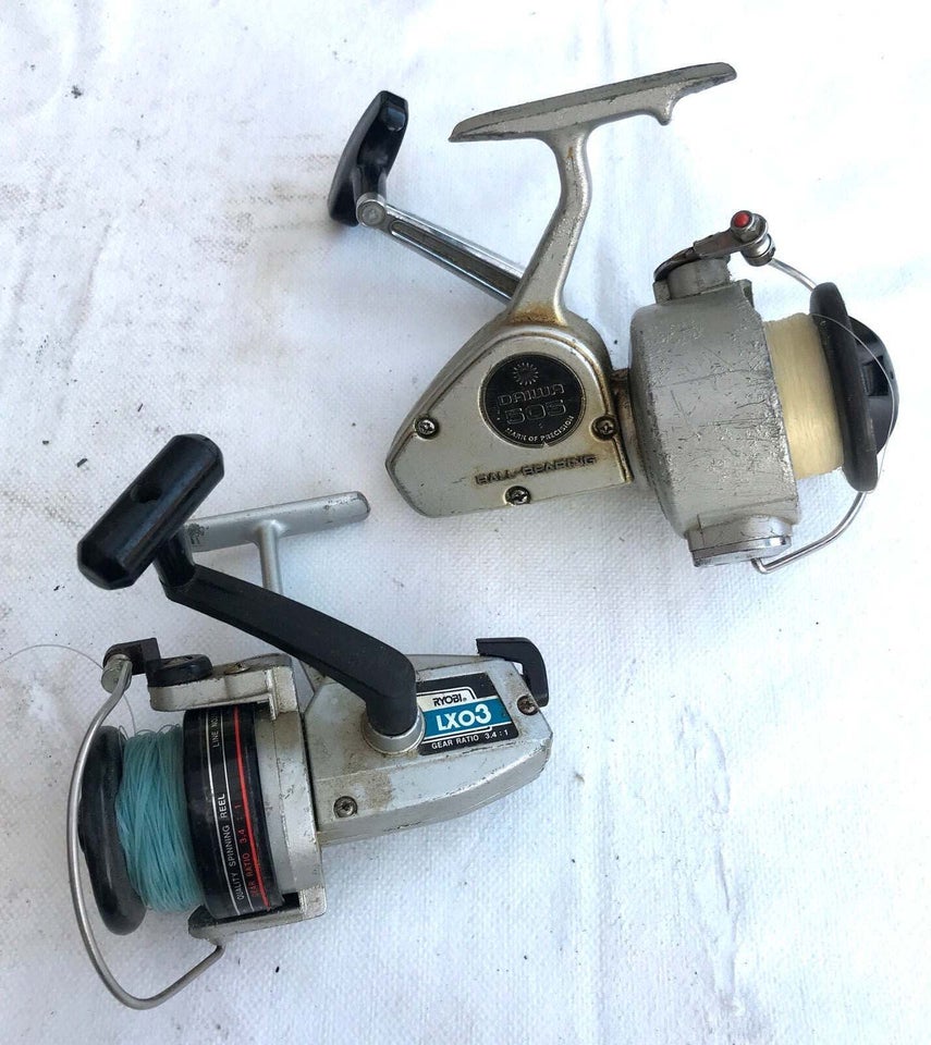 Spinnehjul Daiwa og LXO3