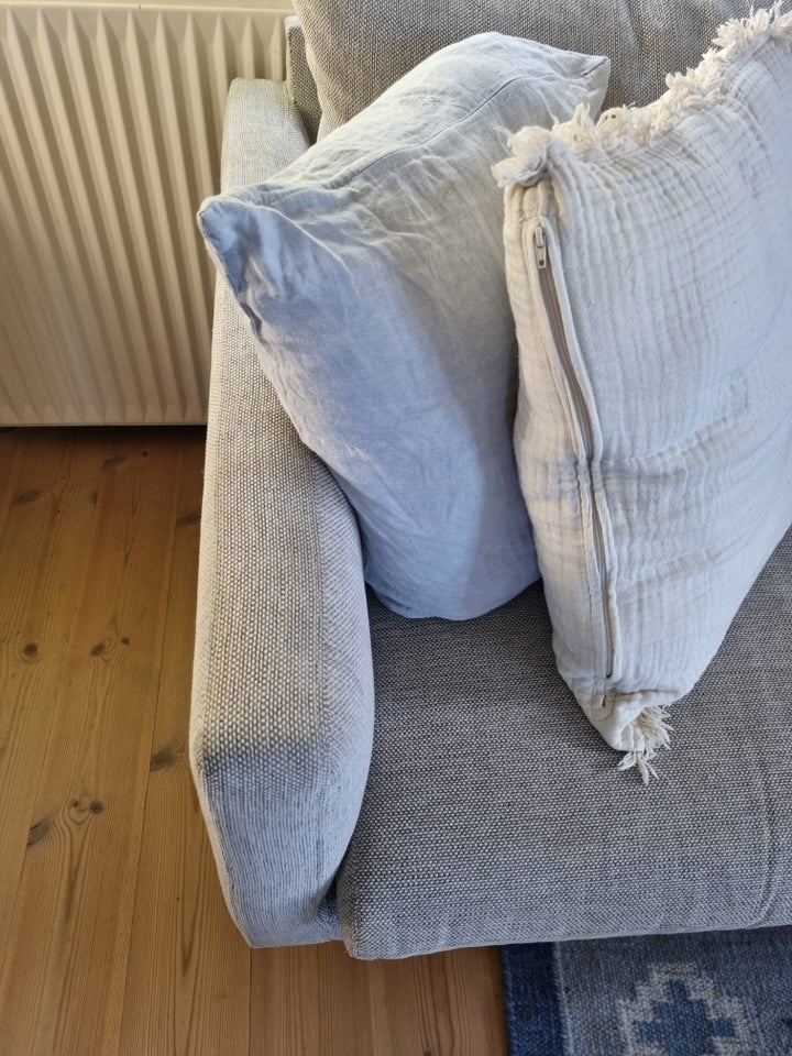 Hjørnesofa, stof, 5 pers.