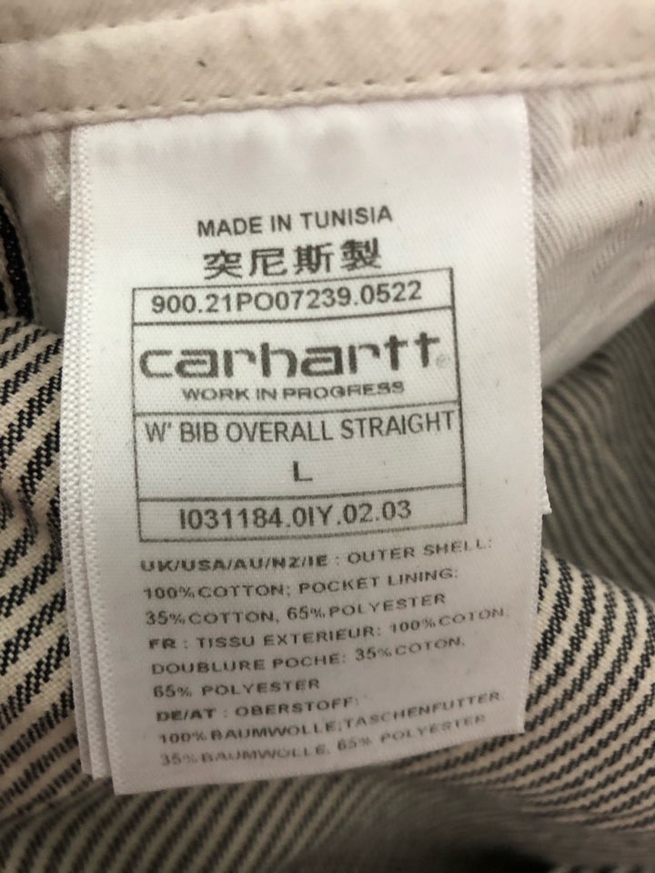 Buksedragt Carhartt str 40