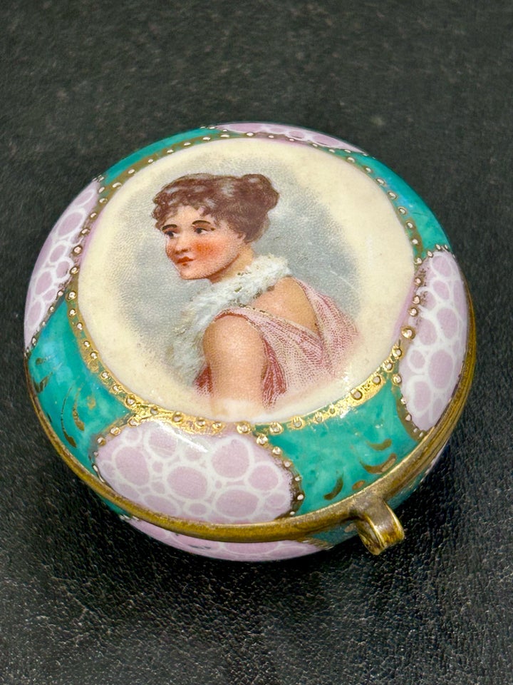 Smykkeæske Trinket Box Porcelæn