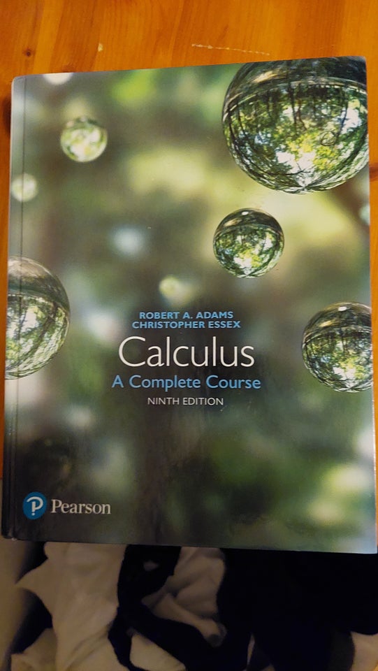 Calculus a complete course, Robert