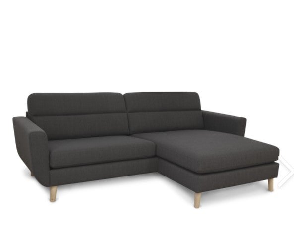 Sofa, polyester, 3 pers.