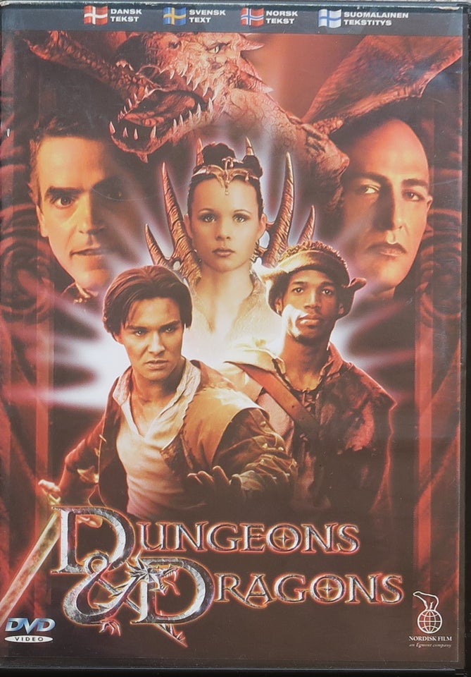 Dungeons  Dragons, DVD, eventyr