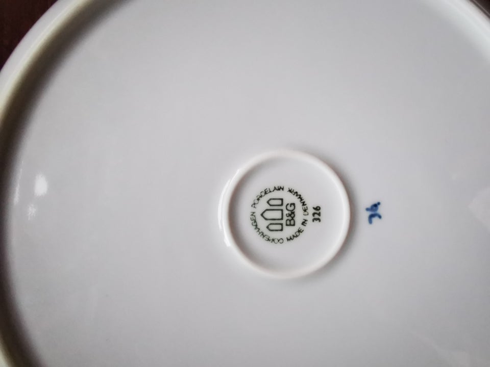 Porcelæn, Frokosttallerken,