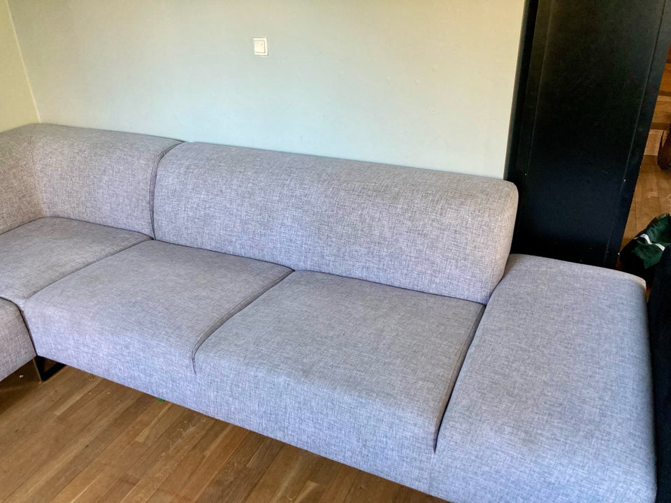 Hjørnesofa polyester 5 pers