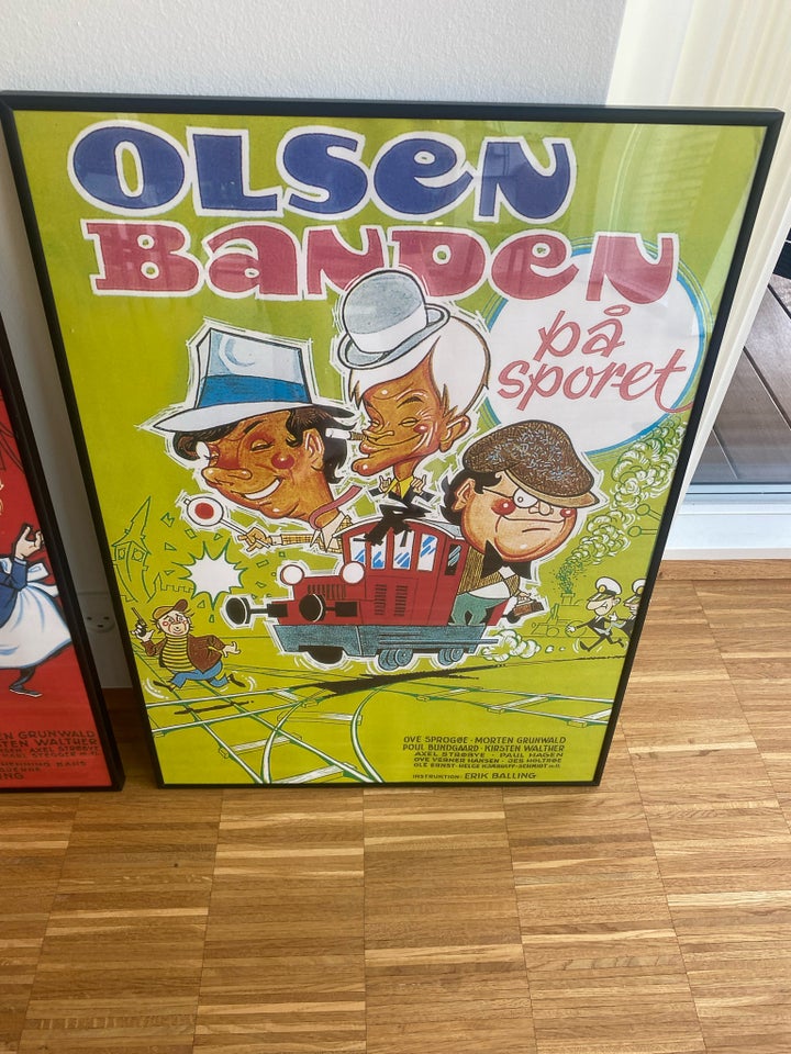 Plakat, motiv: Olsenbanden, b: 50