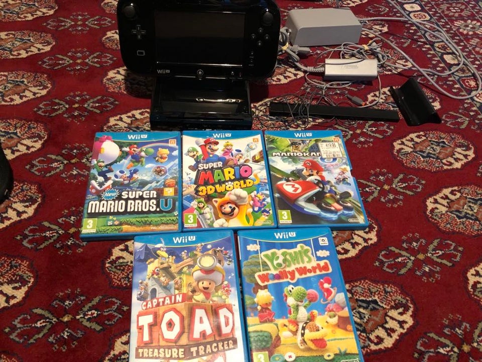 Nintendo Wii U, Wii U + 5 Spil. Super