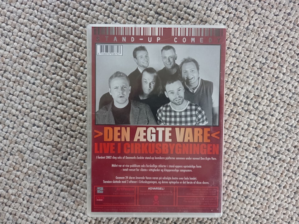 Den ægte vare  DVD stand-up