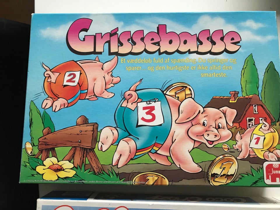 Grissebasser, brætspil