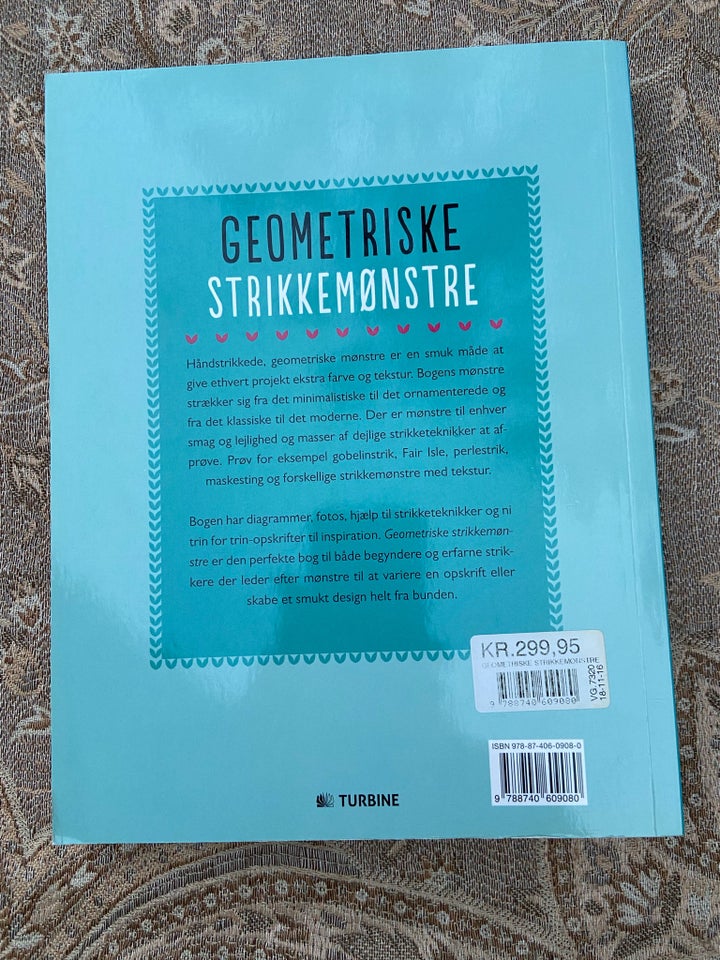 Geometriske strikkemønstre, Tina