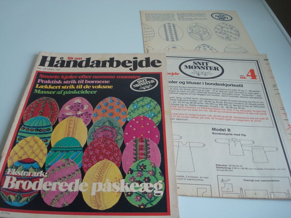 Alt om håndarbejde nr 4 1982 Blad