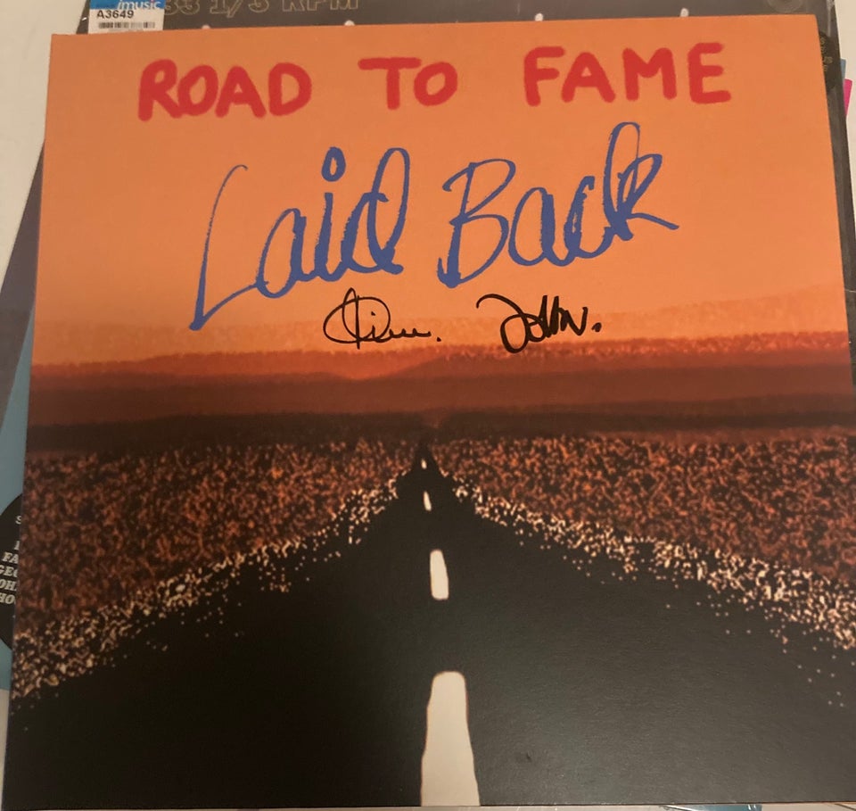 LP, Laid Back , Road to fame - signed