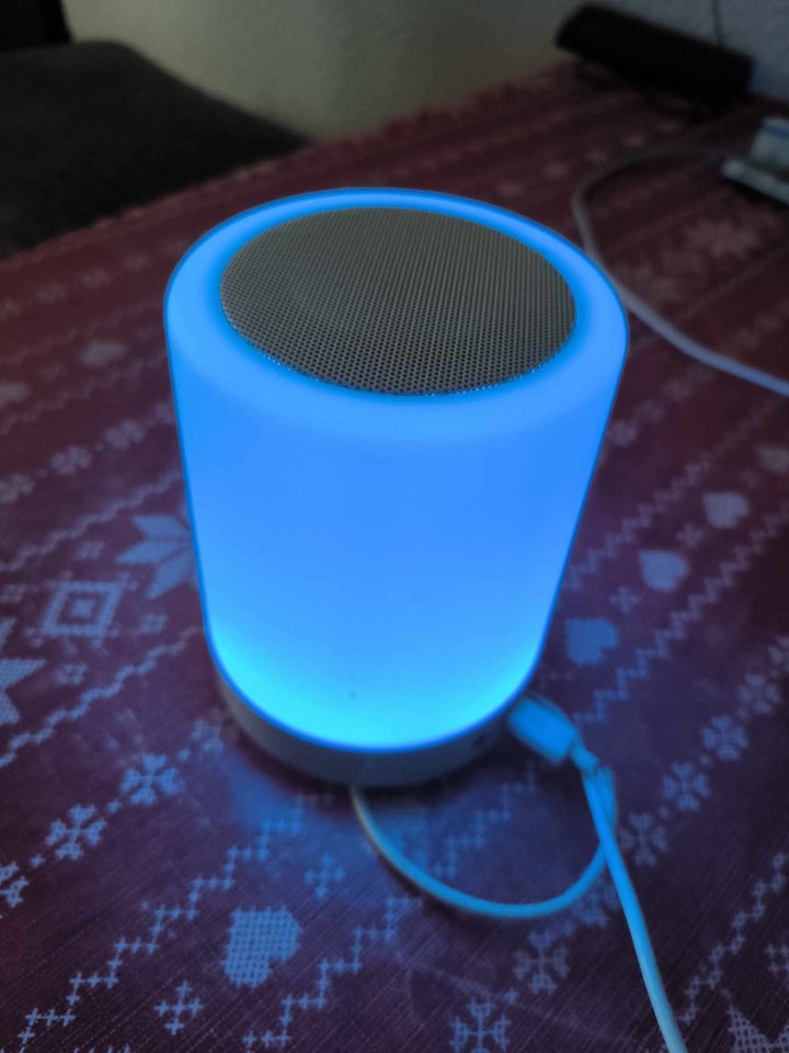 Bluetooth og lampe