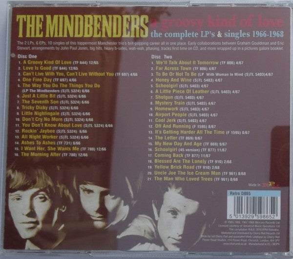 MINDBENDERS: A Groovy Kind Of Love -