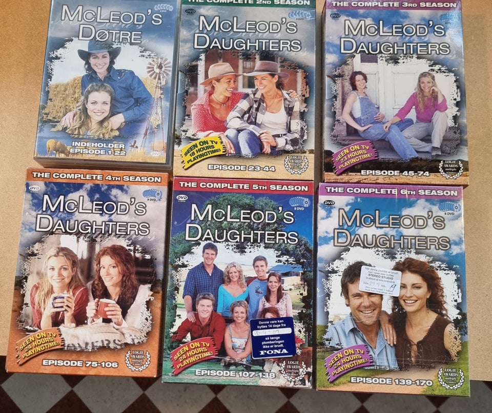 McLeod's døtre, DVD, TV-serier