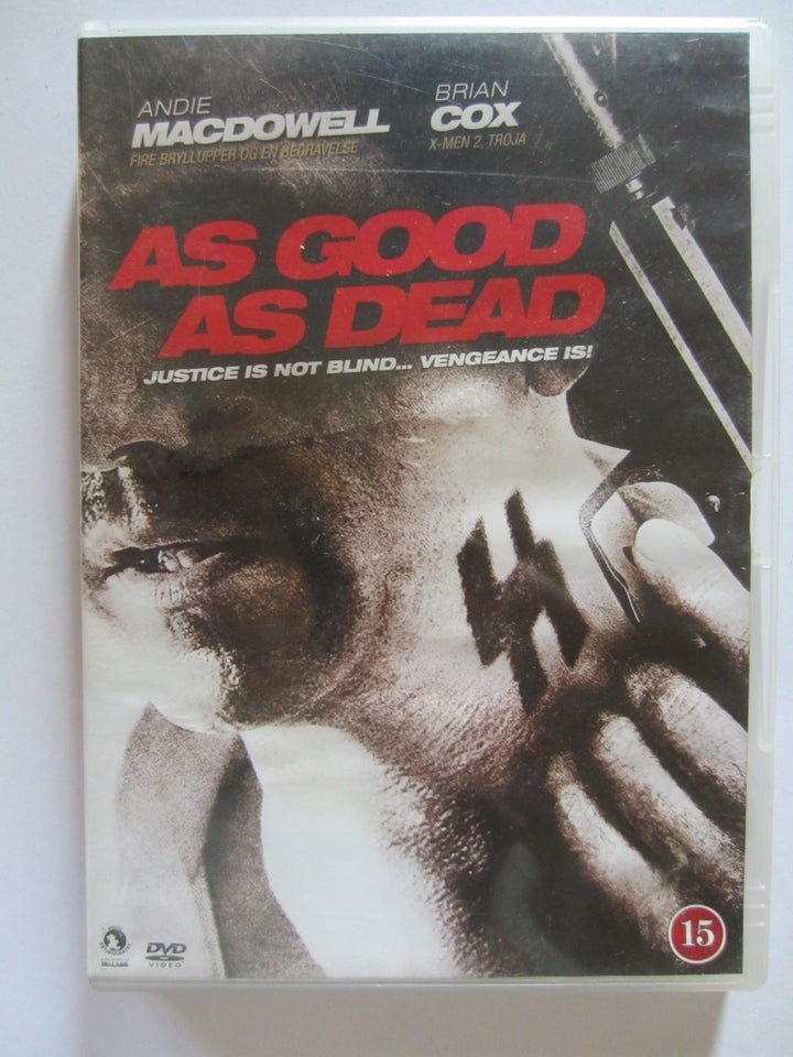 As good as dead, DVD, action