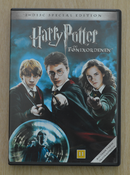 Harry Potter og Fønixordenen, DVD,