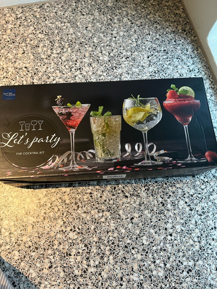 Glas, Cocktailglas, Lyngby Glas