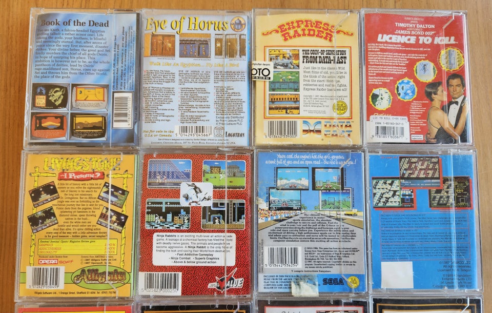 C64 spil "Double Jewel Cases",