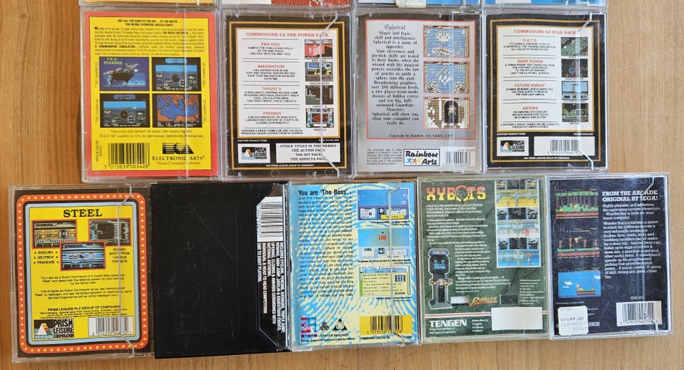 C64 spil "Double Jewel Cases",