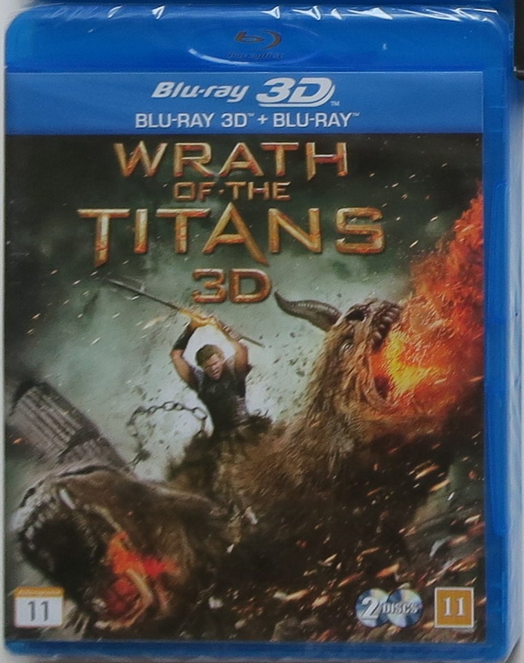 Wrath of The Titans. 3D, Blu-ray,