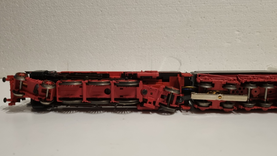 Modeltog, Märklin Br 01 + 3 vogne,