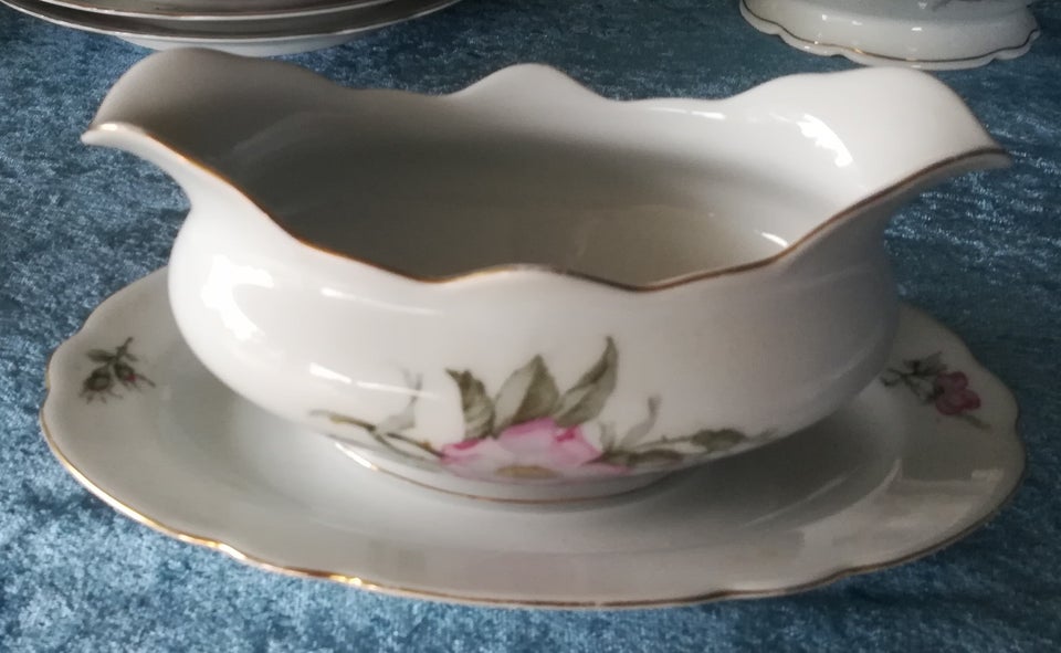 Porcelæn Dyb tallerken - skål -