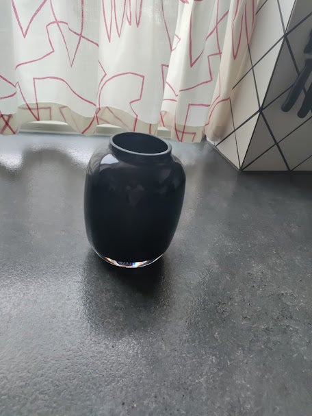 Vase, Sort Lyngby vase, Lyngby