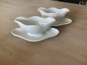 Porcelæn Sovseskåle Pillivuyt