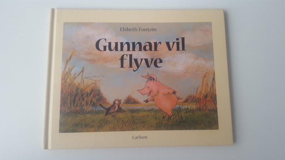 Gunnar vil flyve Elsebeth Fontein