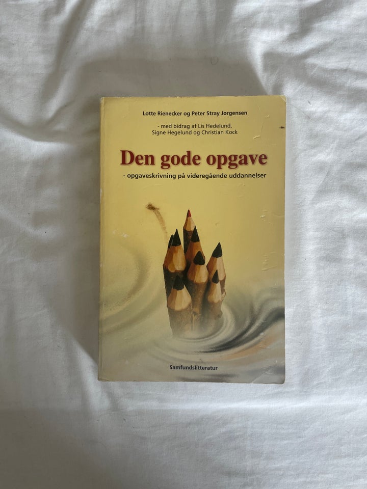 Den gode opgave, Lotte Rienecker,