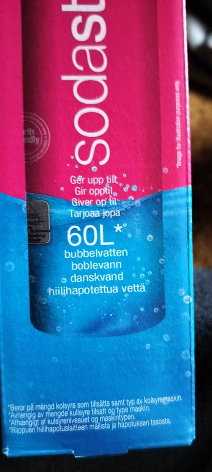 SodaStream kulsyre