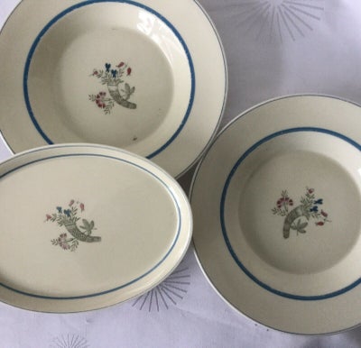 Porcelæn tallerkener/fad royal